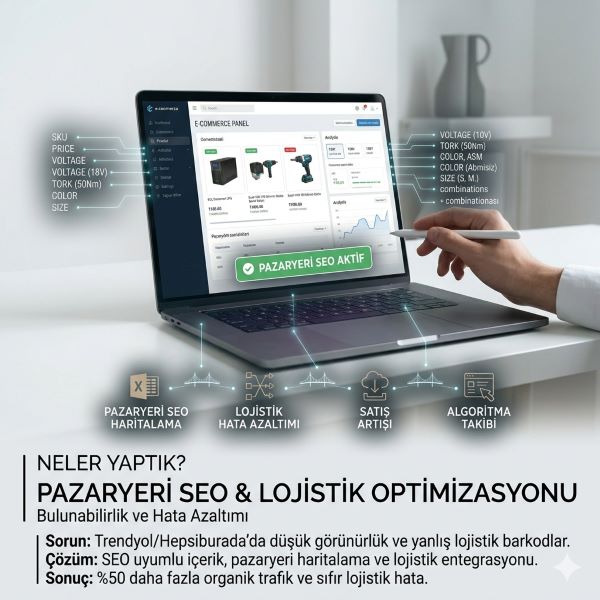 Pazaryeri SEO & Lojistik Optimizasyonu